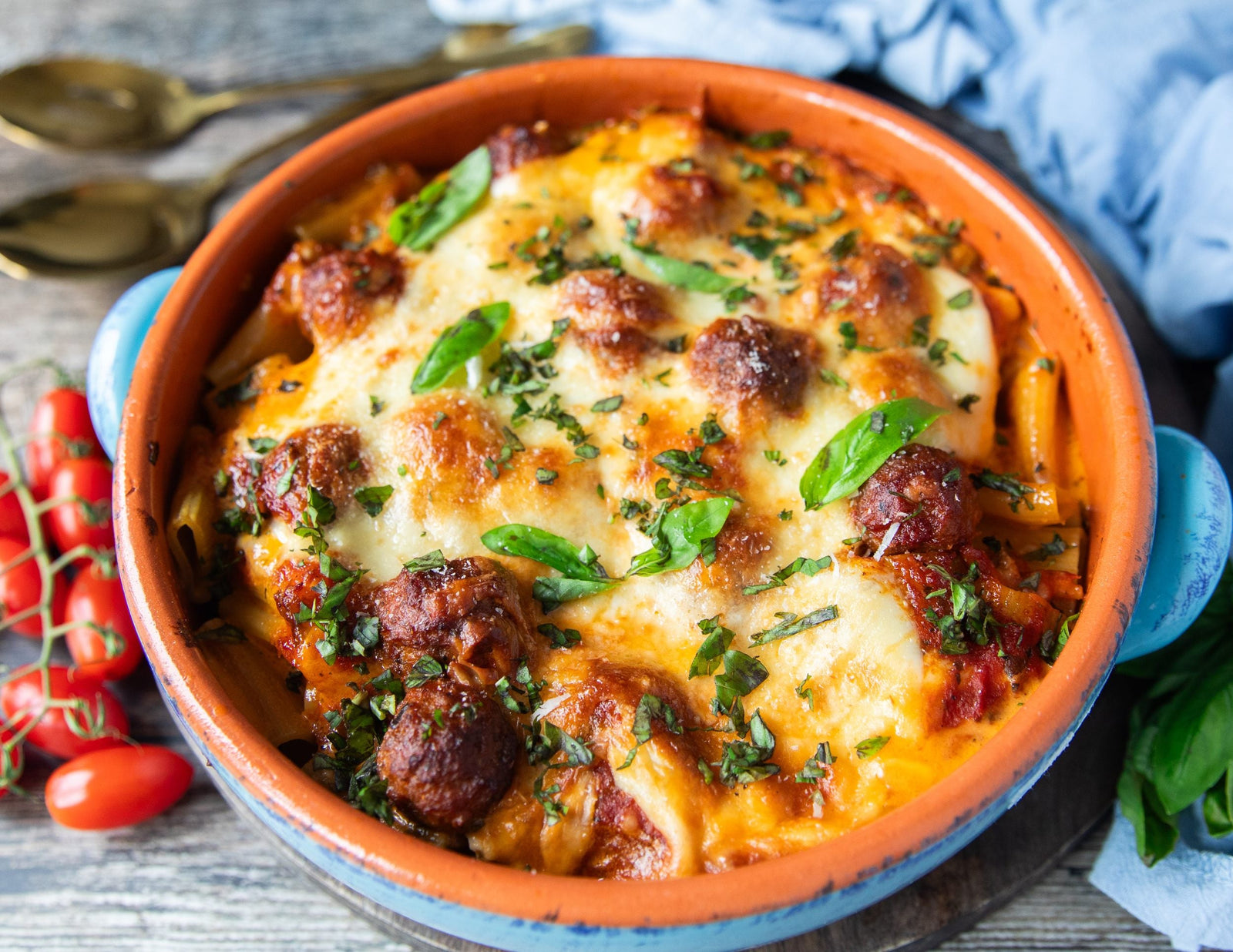 Baked Ziti With Meatballs - Sealand Quality Foods