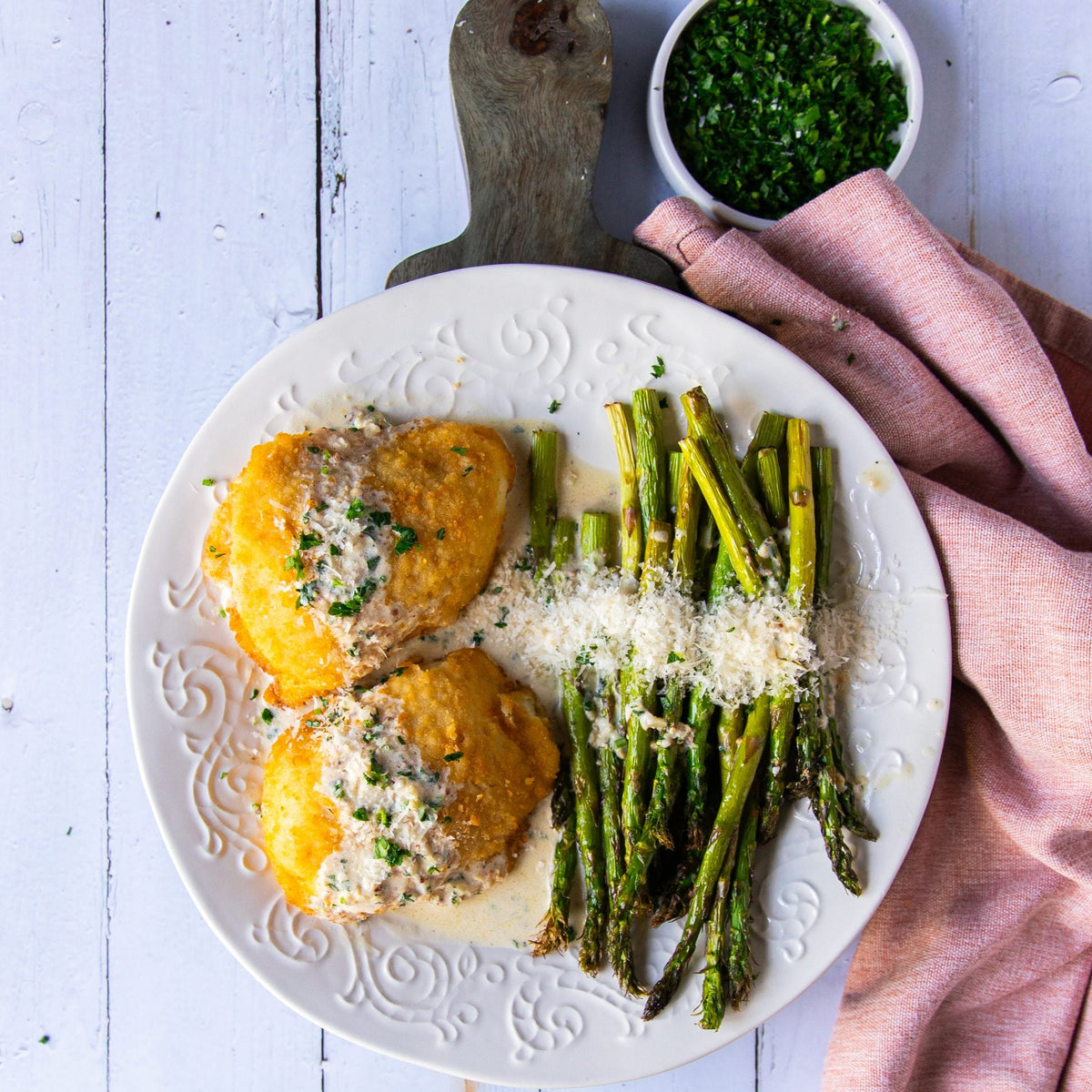 Chicken Cordon Bleu With Creamy Mustard Sauce