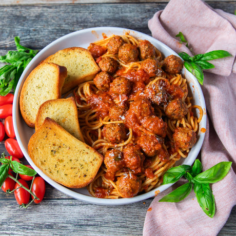 Spaghetti  and Beef Meatballs - Sealand Quality Foods
