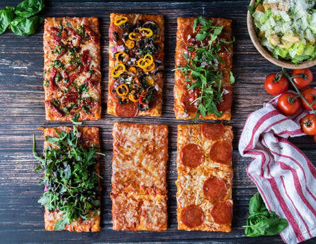 Wood Fired Personal Pizzas with Toppings - Sealand Quality Foods