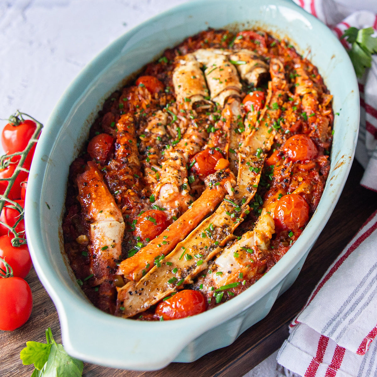 Split King Crab Legs With Savanna Red Rice &ndash; Tagged "" &ndash; Sealand Quality Foods