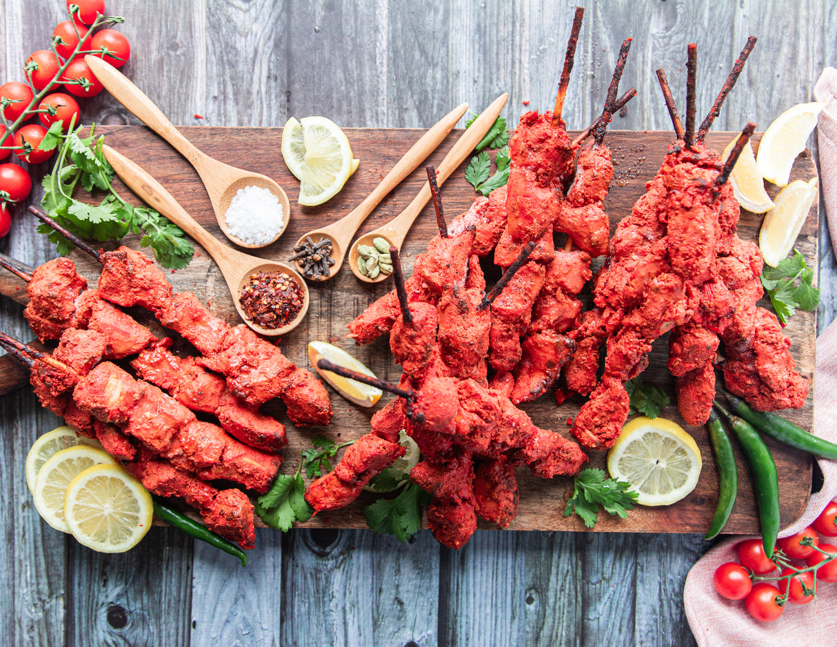 Tandoori Chicken Skewers