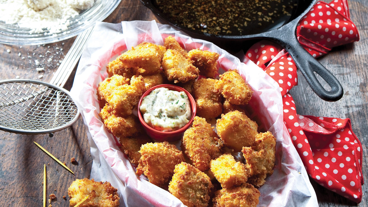 Battered Walleye Bites