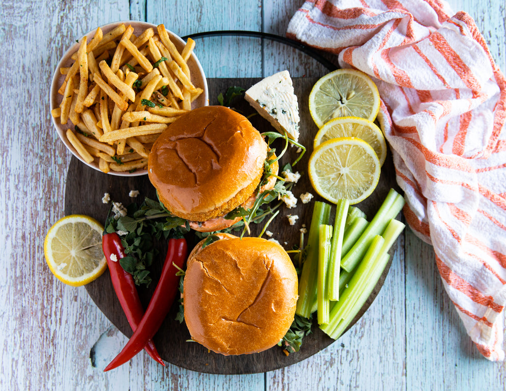 Sealand Quality Foods Plant-Based Chicken Burgers