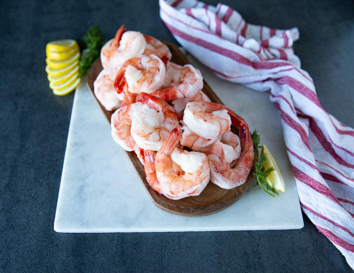 Extra Large Cooked Black Tiger Shrimp - Sealand Quality Foods