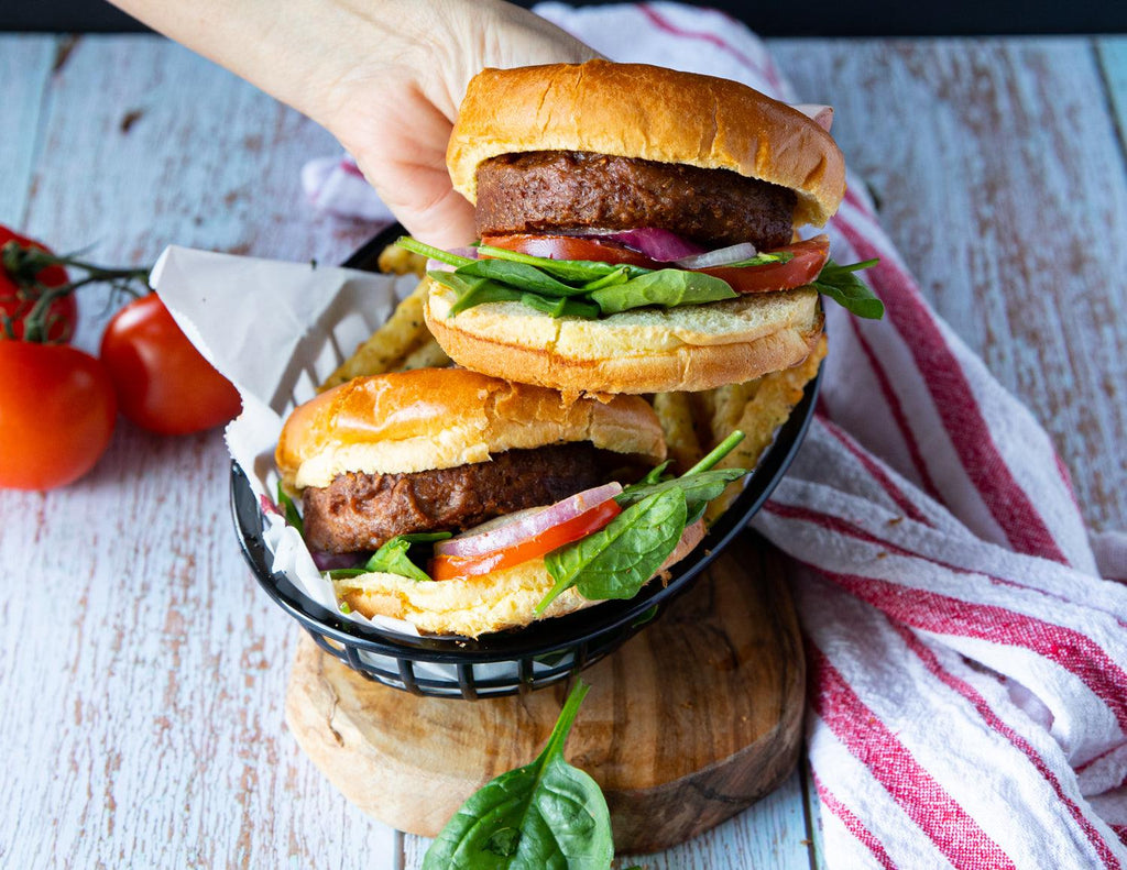 Gluten-Free Beyond Meat Vegetarian Burgers