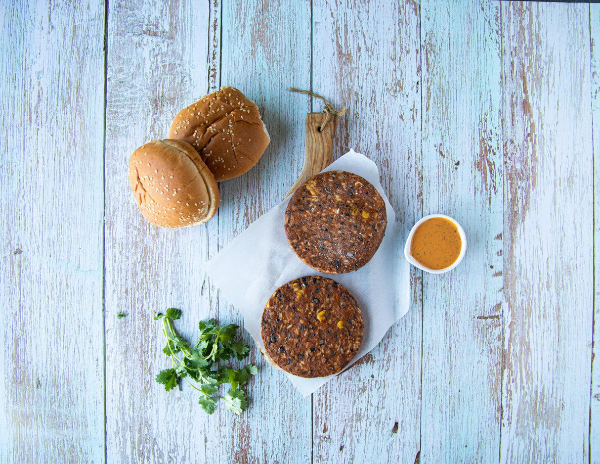 Gluten - Free Chipotle Black Bean Burgers - Sealand Quality Foods