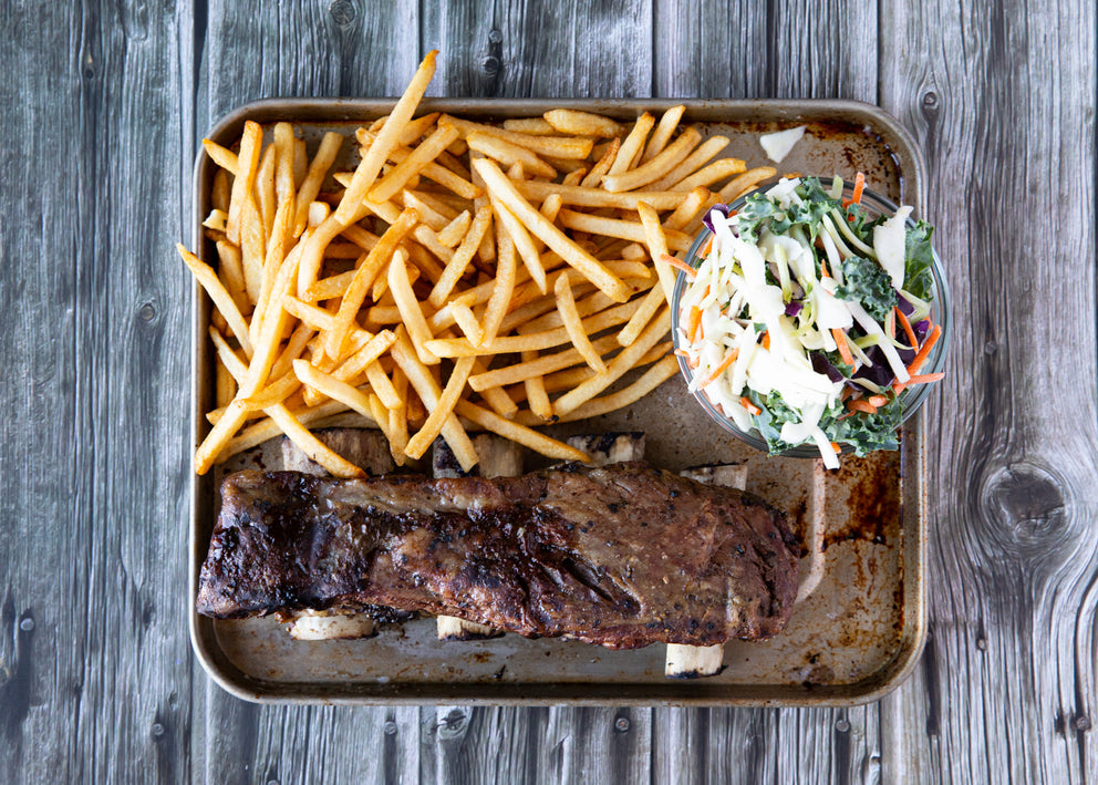 Sealand Quality Foods Gluten Free Beef Short Ribs with Fried and Coleslaw