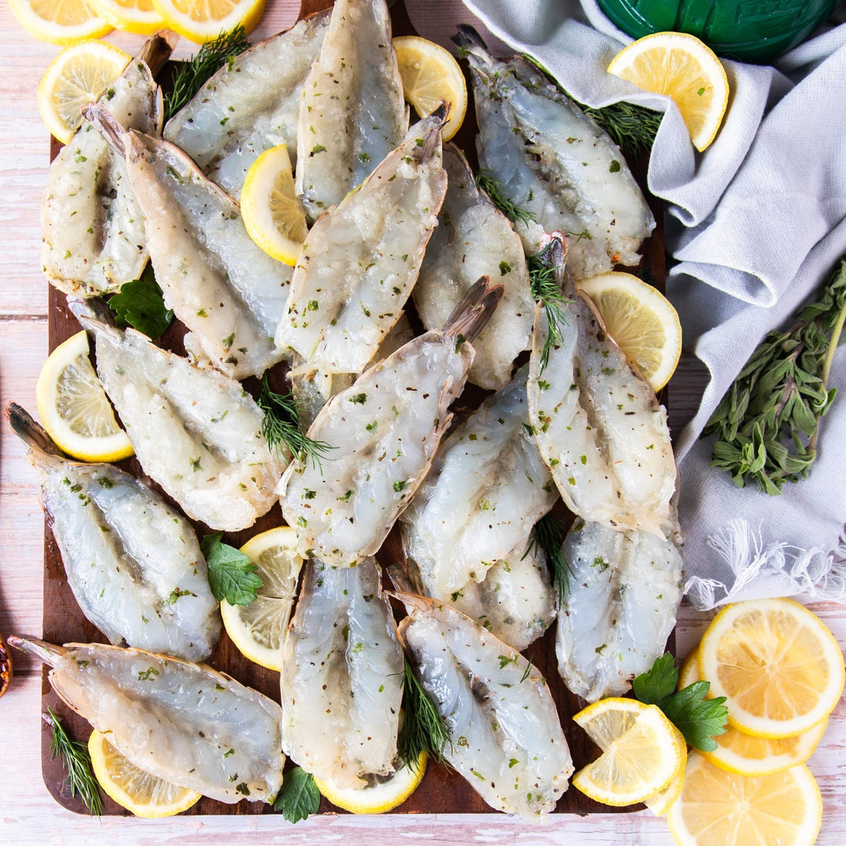 Herb and Garlic Butterfly Shrimp - Sealand Quality Foods