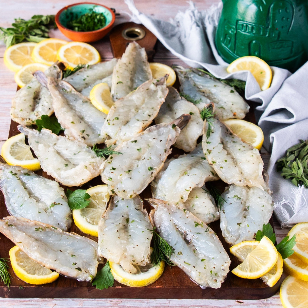 Herb and Garlic Butterfly Shrimp - Sealand Quality Foods