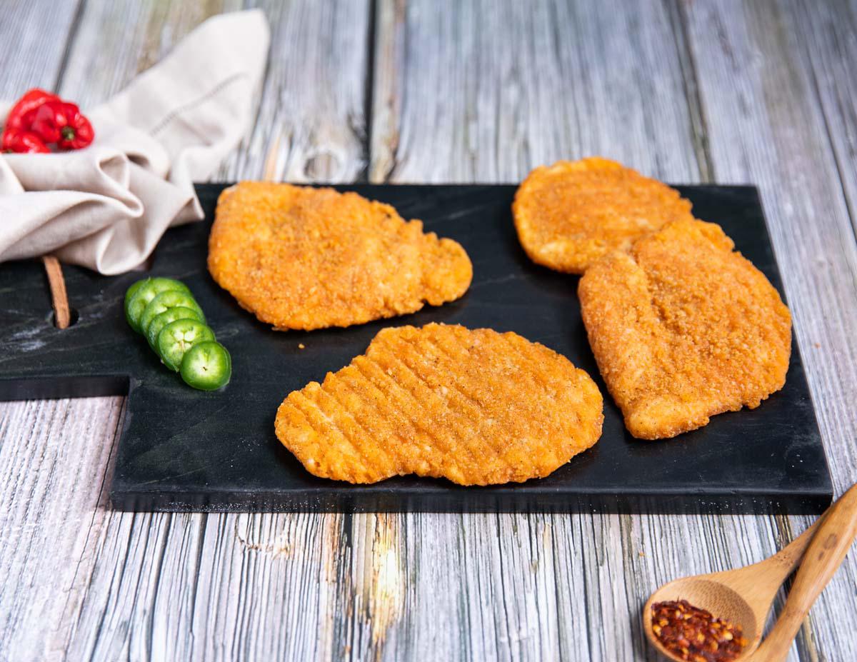 Hot and Spicy Chicken Breast Burgers - Sealand Quality Foods