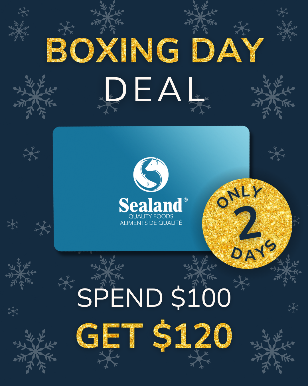 Boxing Day Gift Cards