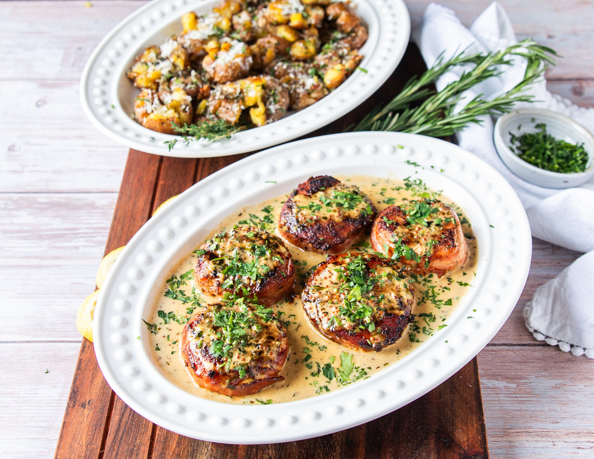 Bacon Wrapped Pork Tenderloins