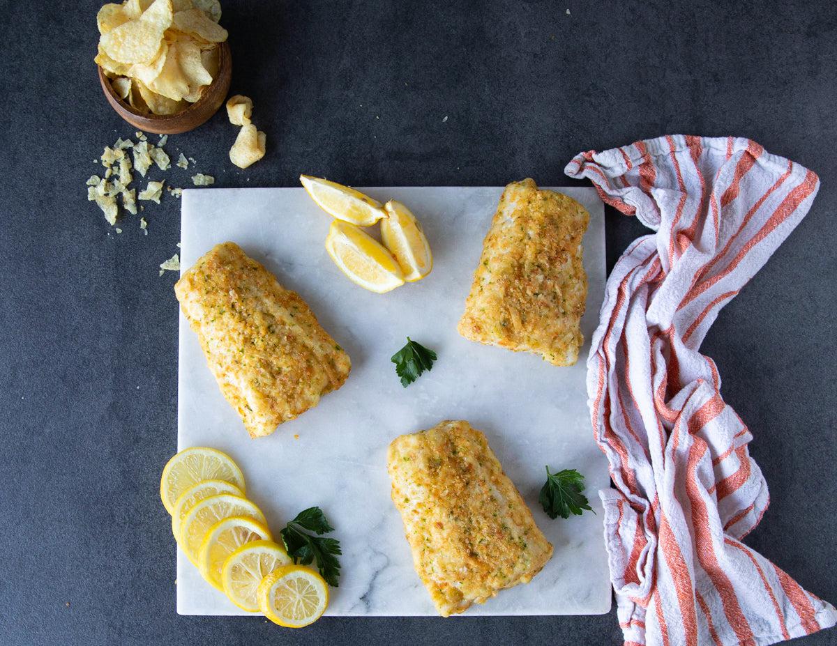 Potato Crusted Cod Fillets - Sealand Quality Foods