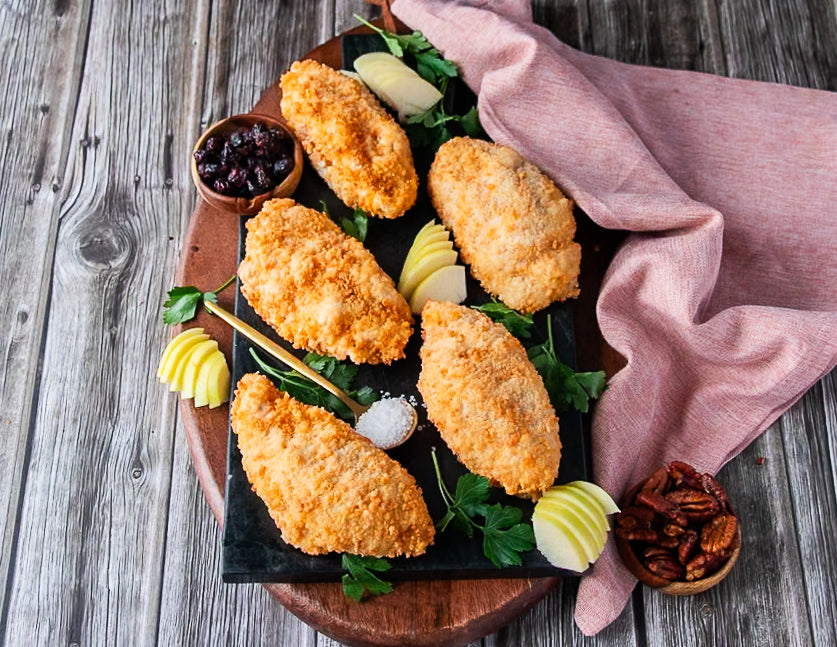 Brie & Apple Stuffed Chicken Breasts