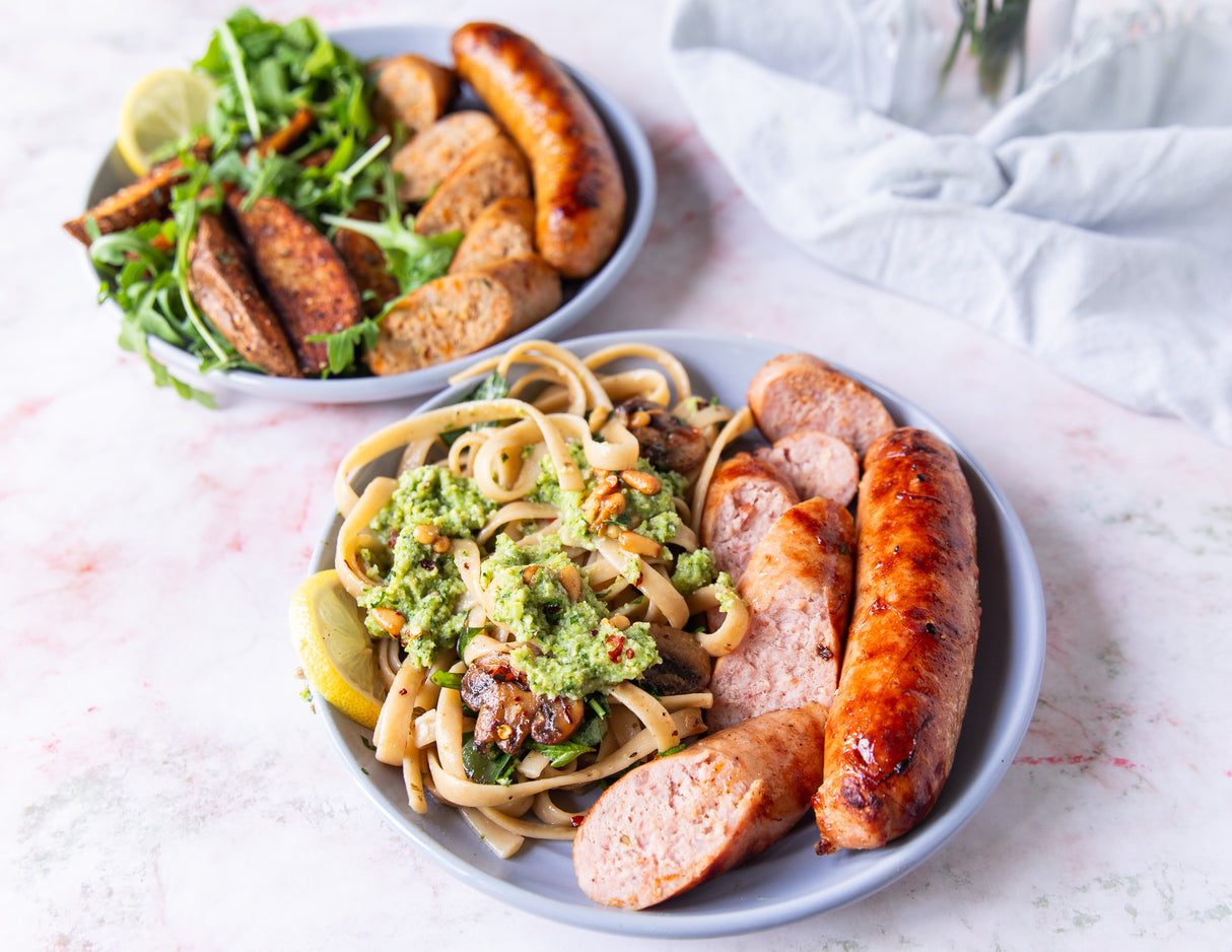 Bacon Bratwurst & Cheddar Jalapeño Sausages