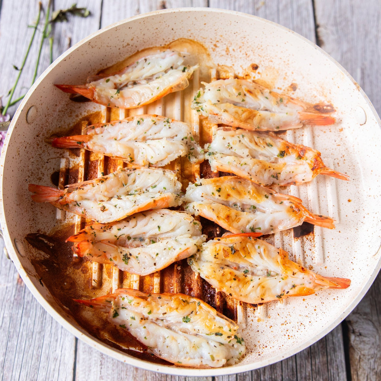 Herb and Garlic Butterfly Shrimp - Sealand Quality Foods