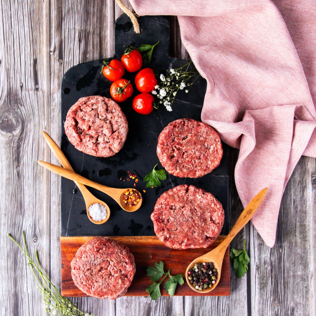 Handmade Beef Burgers - Sealand Quality Foods