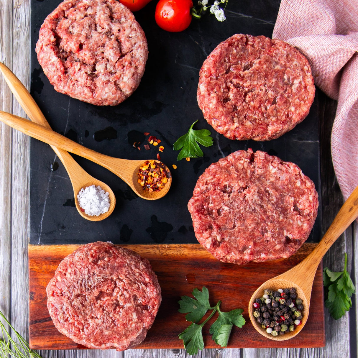 Handmade Beef Burgers - Sealand Quality Foods