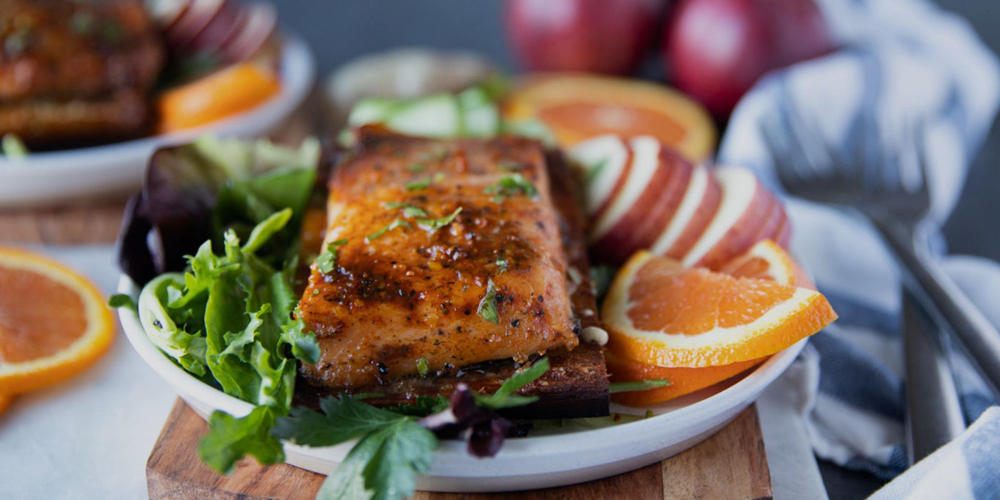 Sealand Quality Foods Personal Plank Salmon with Citrus