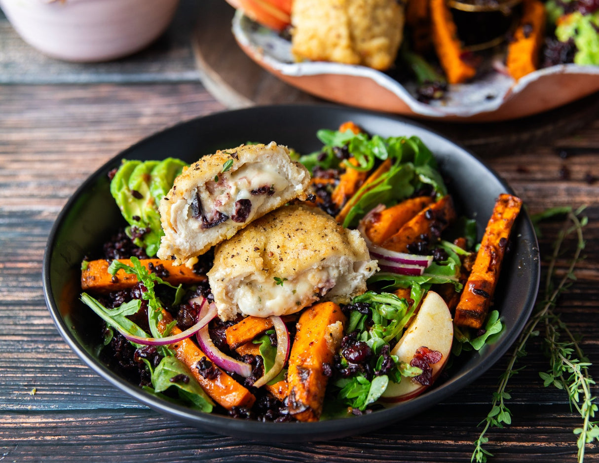 Brie, Apple and Cranberry Stuffed Chicken Breasts - Sealand Quality Foods
