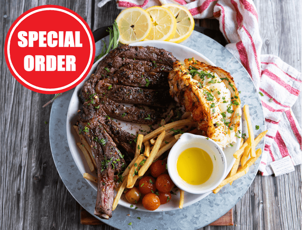 Prime Rib and Lobster Tails Surf & Turf - Sealand Quality Foods