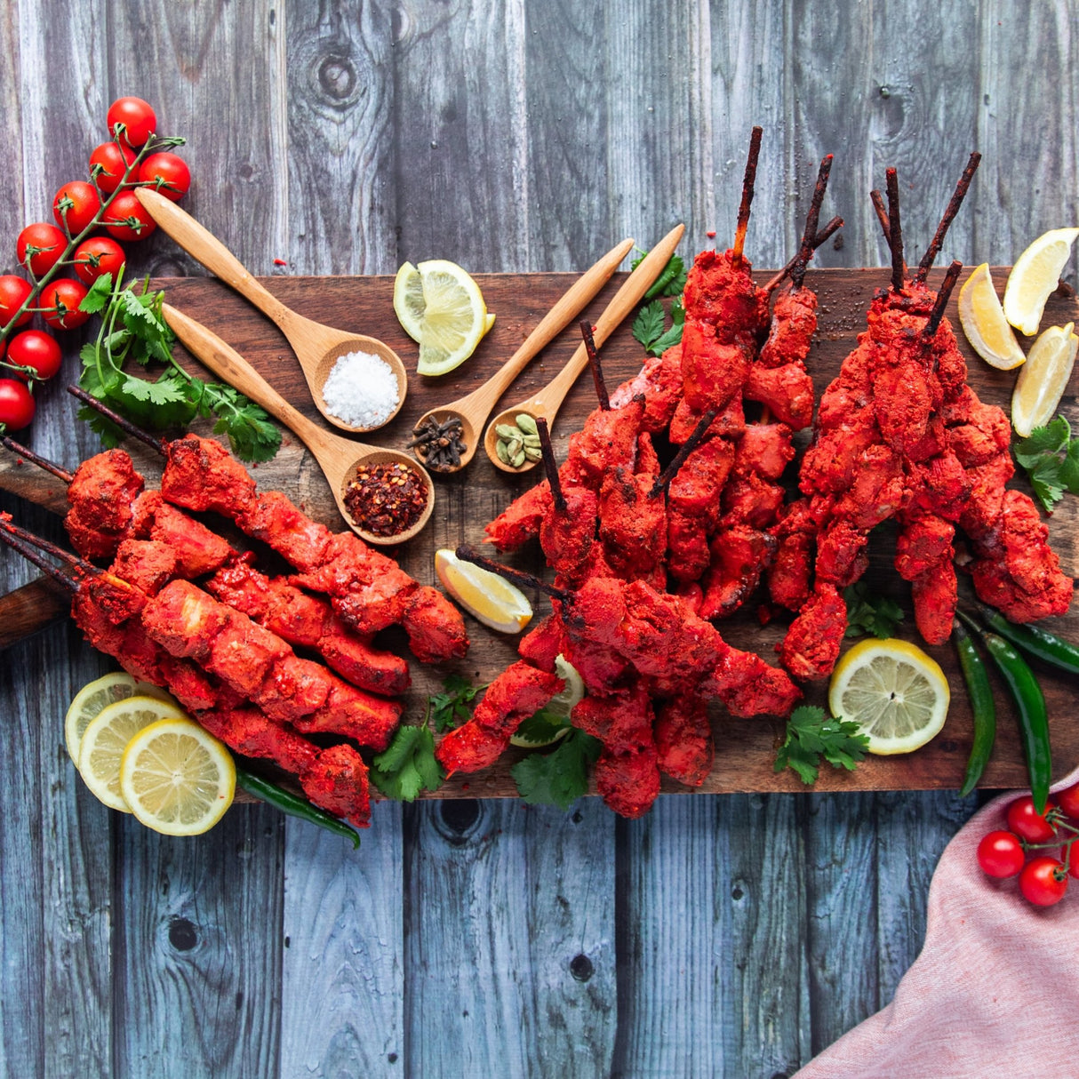 Tandoori Chicken Skewers - Sealand Quality Foods