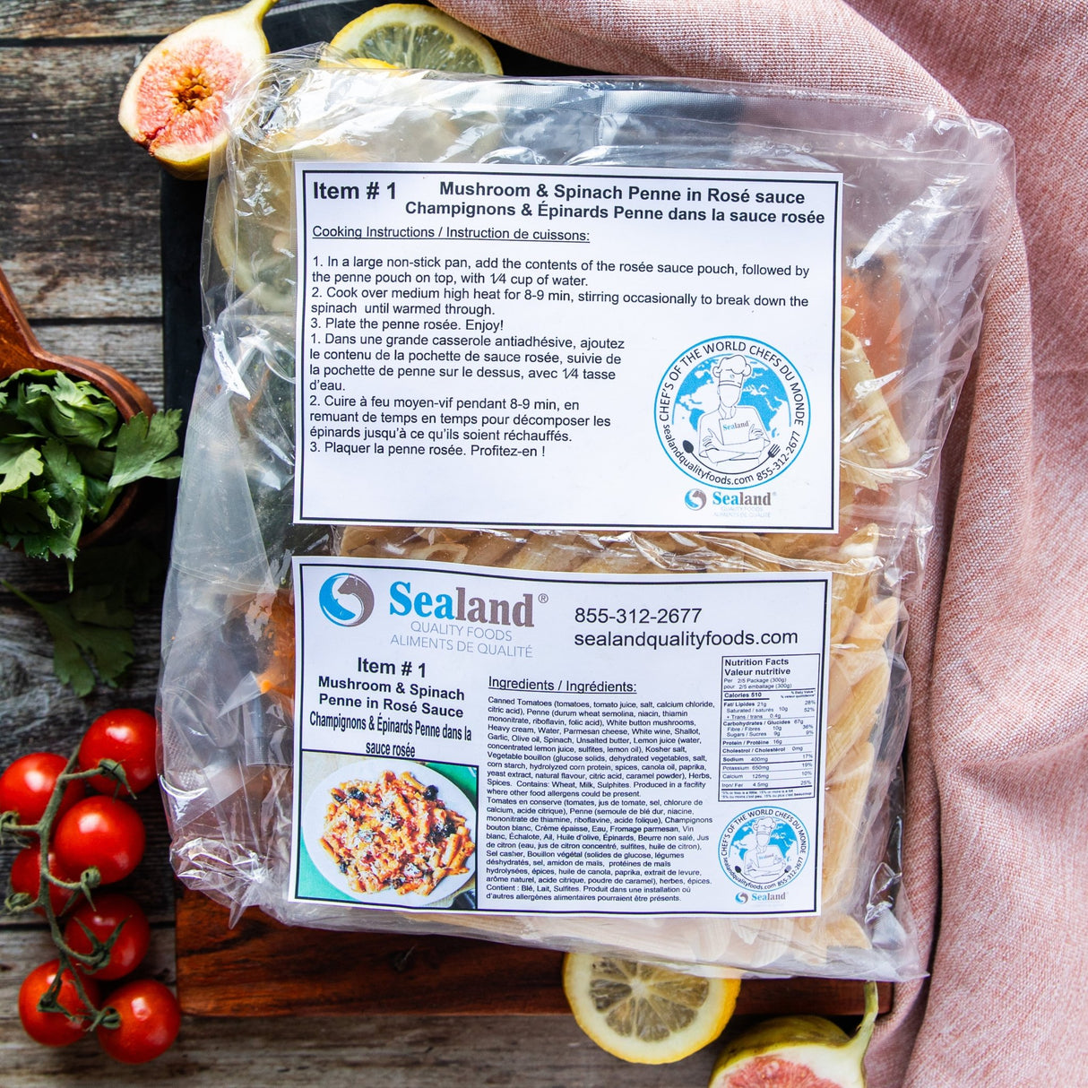 Vegetarian Ready in Minutes Variety Box - Sealand Quality Foods