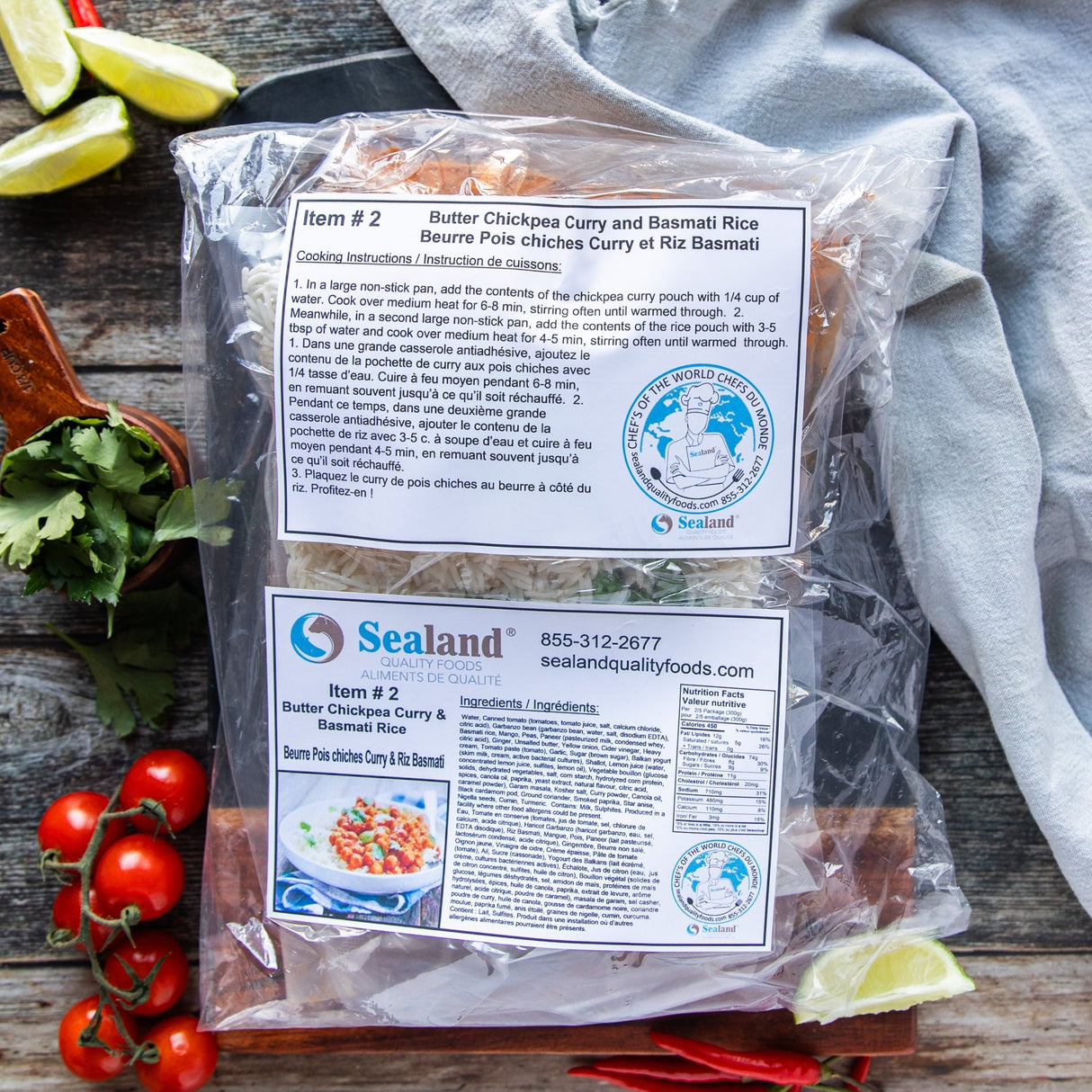 Vegetarian Ready in Minutes Variety Box - Sealand Quality Foods