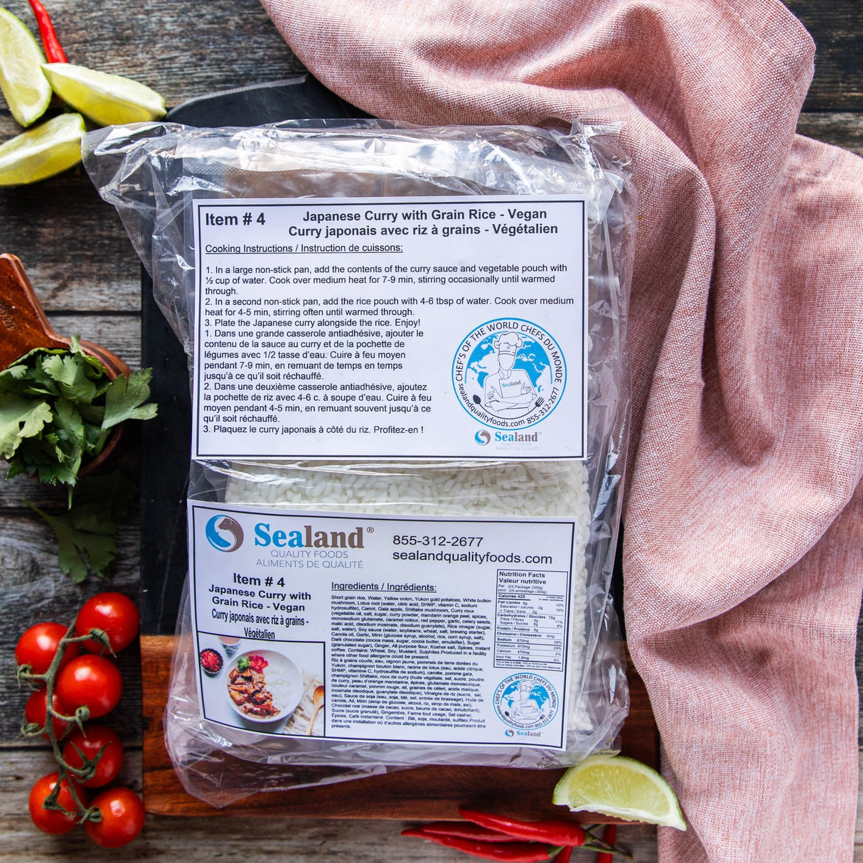 Vegetarian Ready in Minutes Variety Box - Sealand Quality Foods