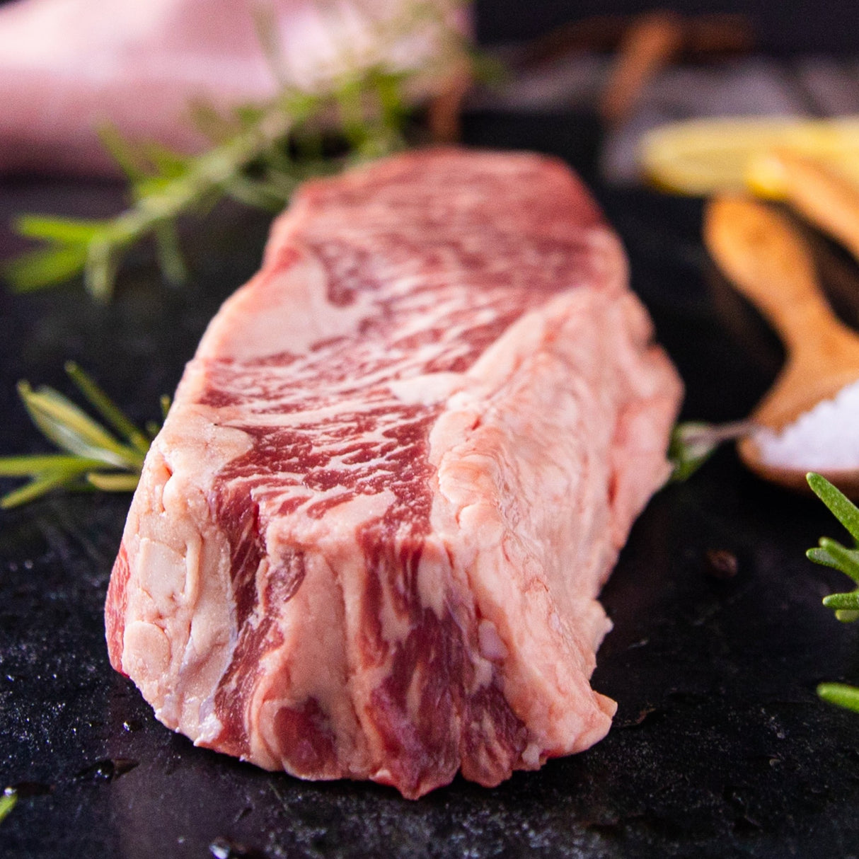 Wagyu Striploin Steaks - 10oz - End Cut - Sealand Quality Foods