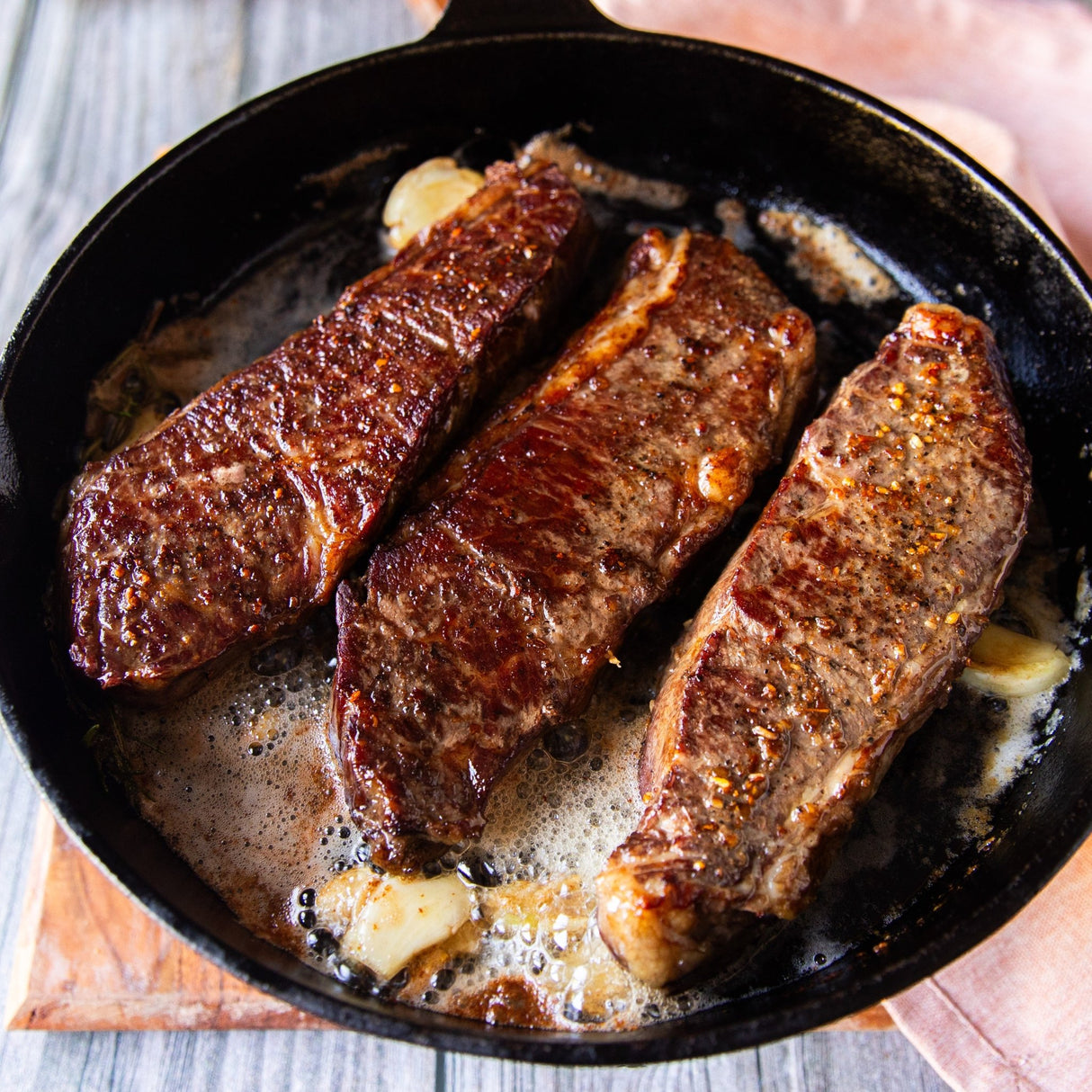 Wagyu Striploin Steaks - 10oz - End Cut - Sealand Quality Foods