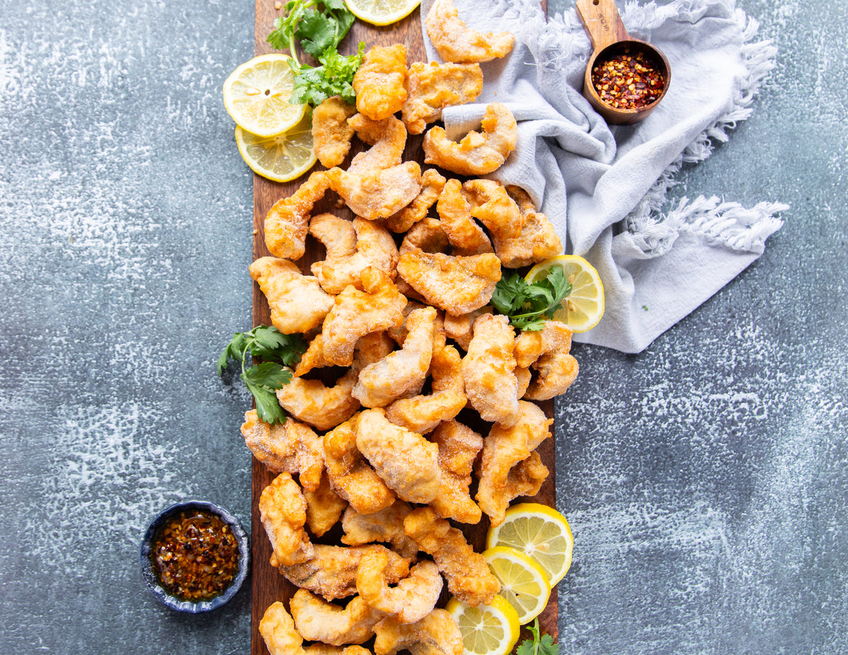 Battered Walleye Bites