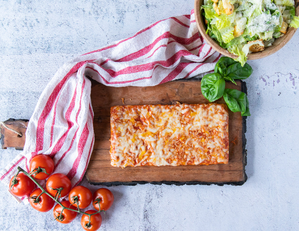 Sealand Quality Foods Wood Fired Personal Cheese Pizza with Side Caesar Salad