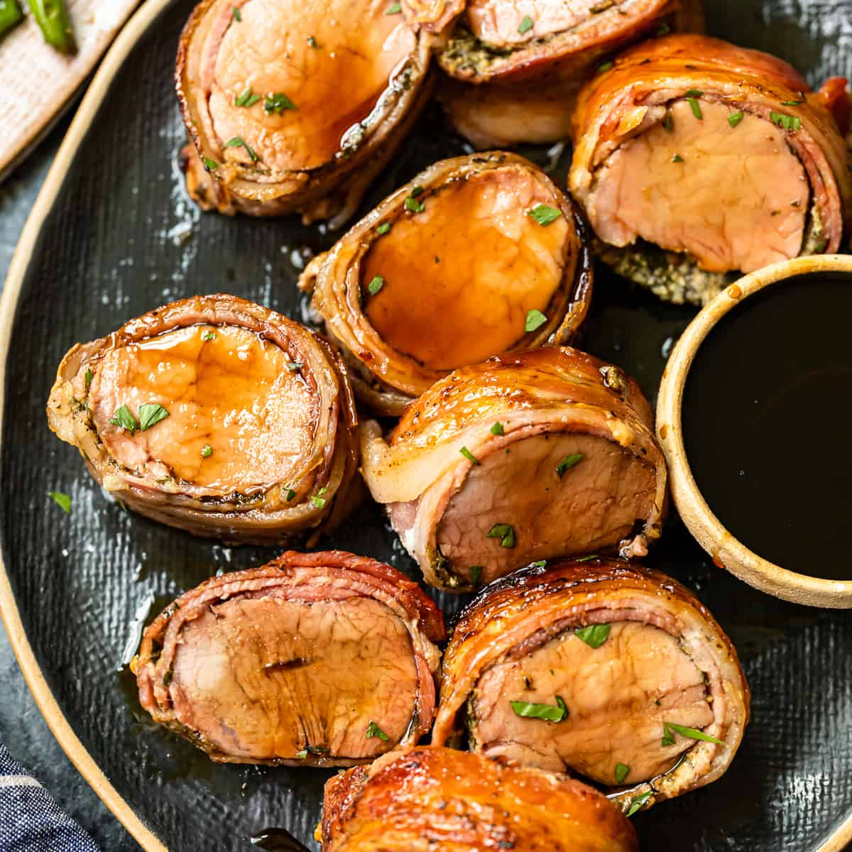 Bacon Wrapped Pork Tenderloins