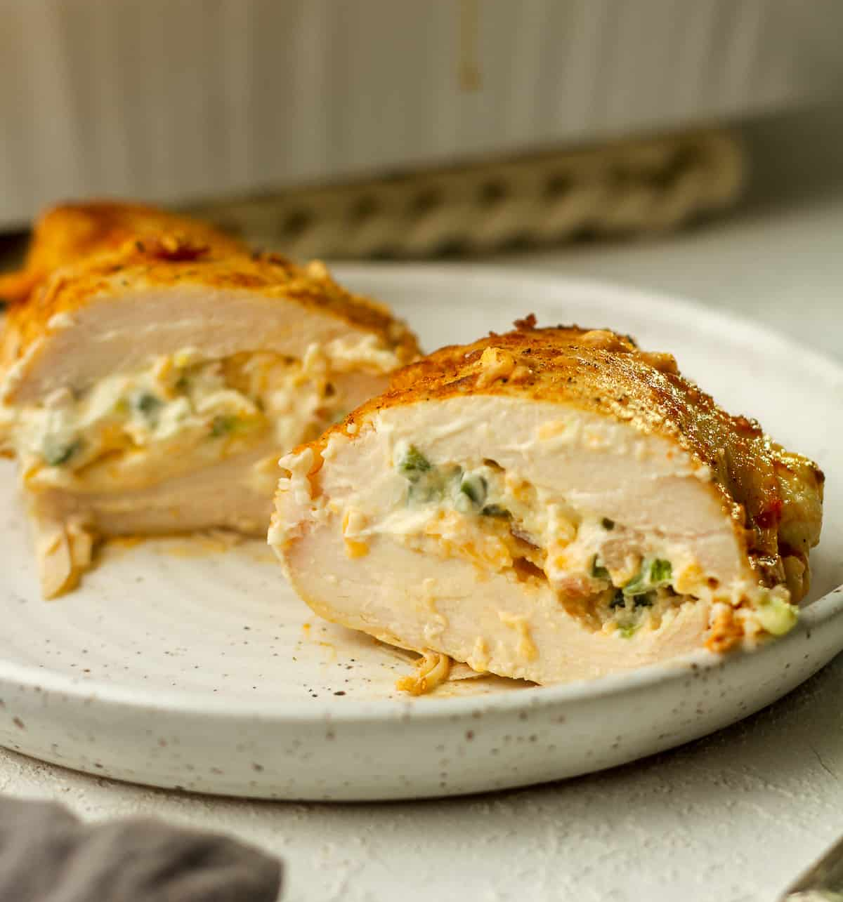 Bacon, Cheddar, and Jalapeno Stuffed Chicken Breasts