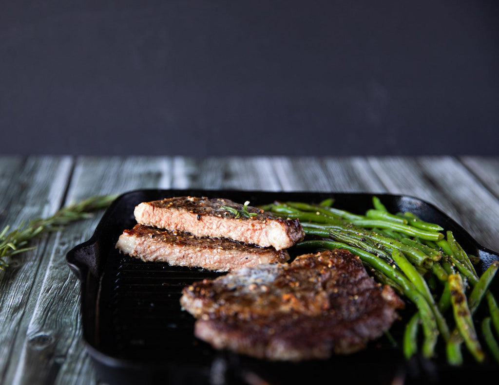 Sliced Medium Well 10oz Ribeye Steak by Sealand Quality Foods