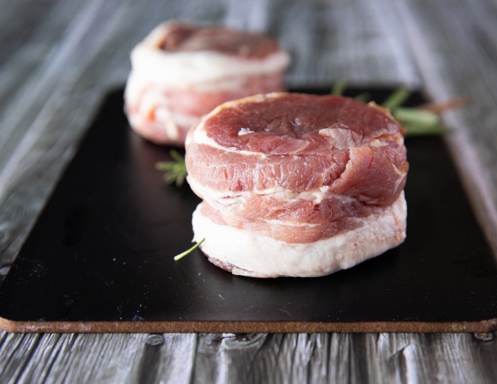 Sealand Quality Foods Premium 4oz Bacon Wrapped Tenderloin Steaks