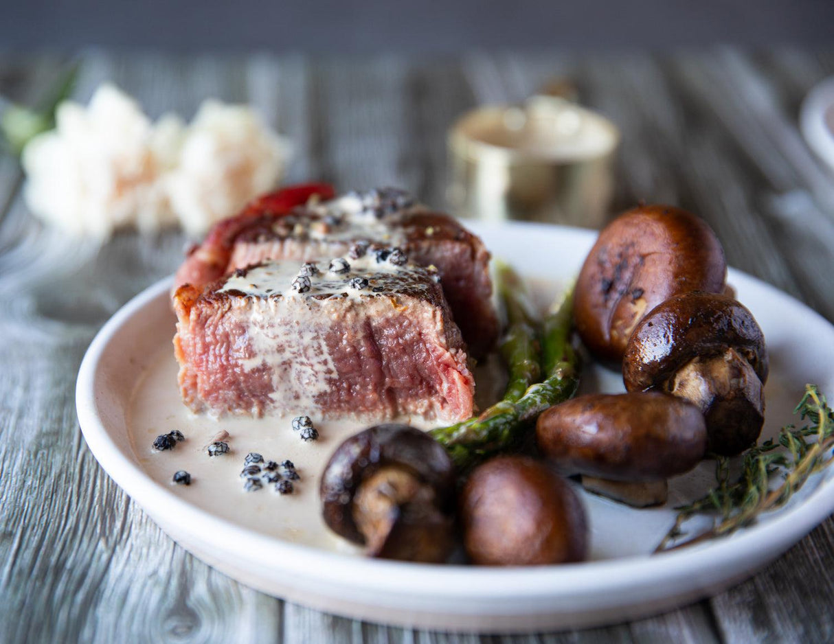 6oz Bacon Wrapped Tenderloin Steaks