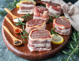 Bacon Wrapped Tenderloin Steaks 5oz