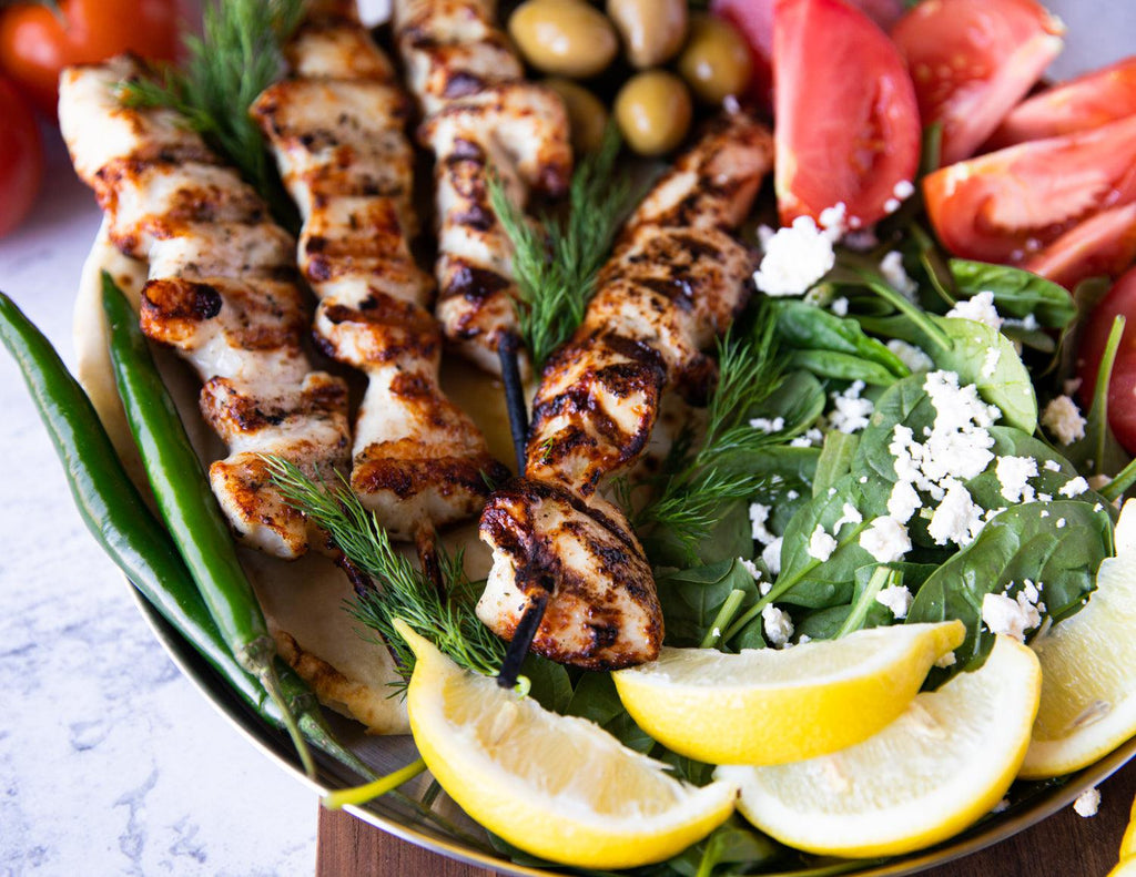 Chicken Souvlaki Skewers from Sealand Quality Foods.