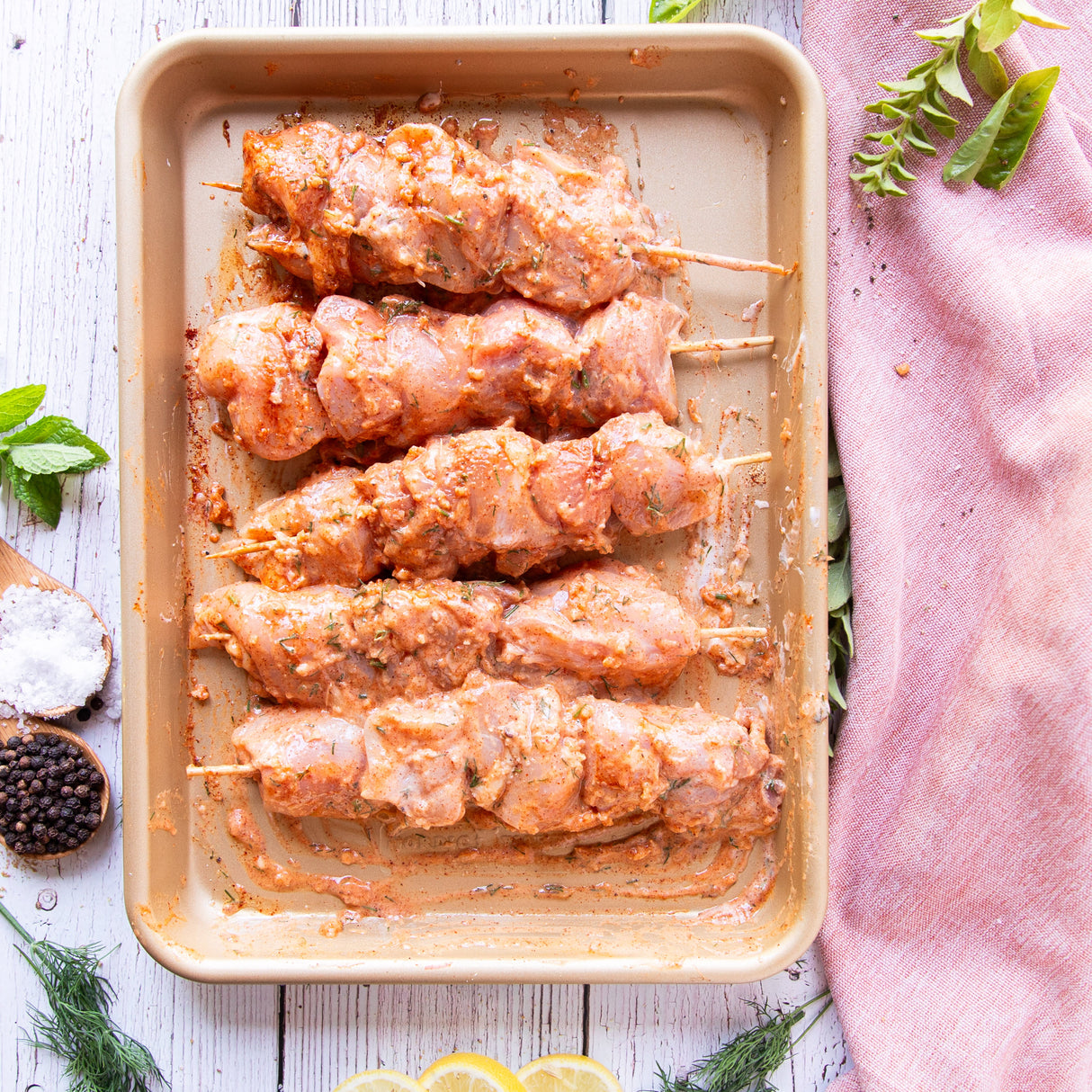 Chicken Kebab Skewers