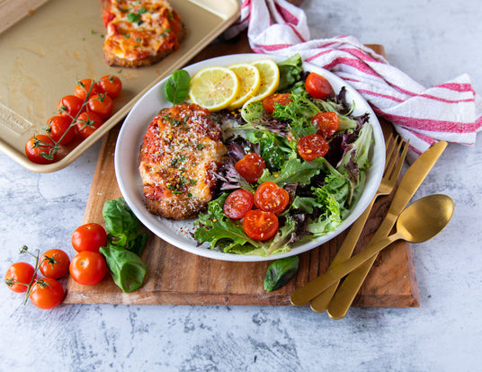 Sealand Quality Foods Chicken Parmigiana with Side Salad