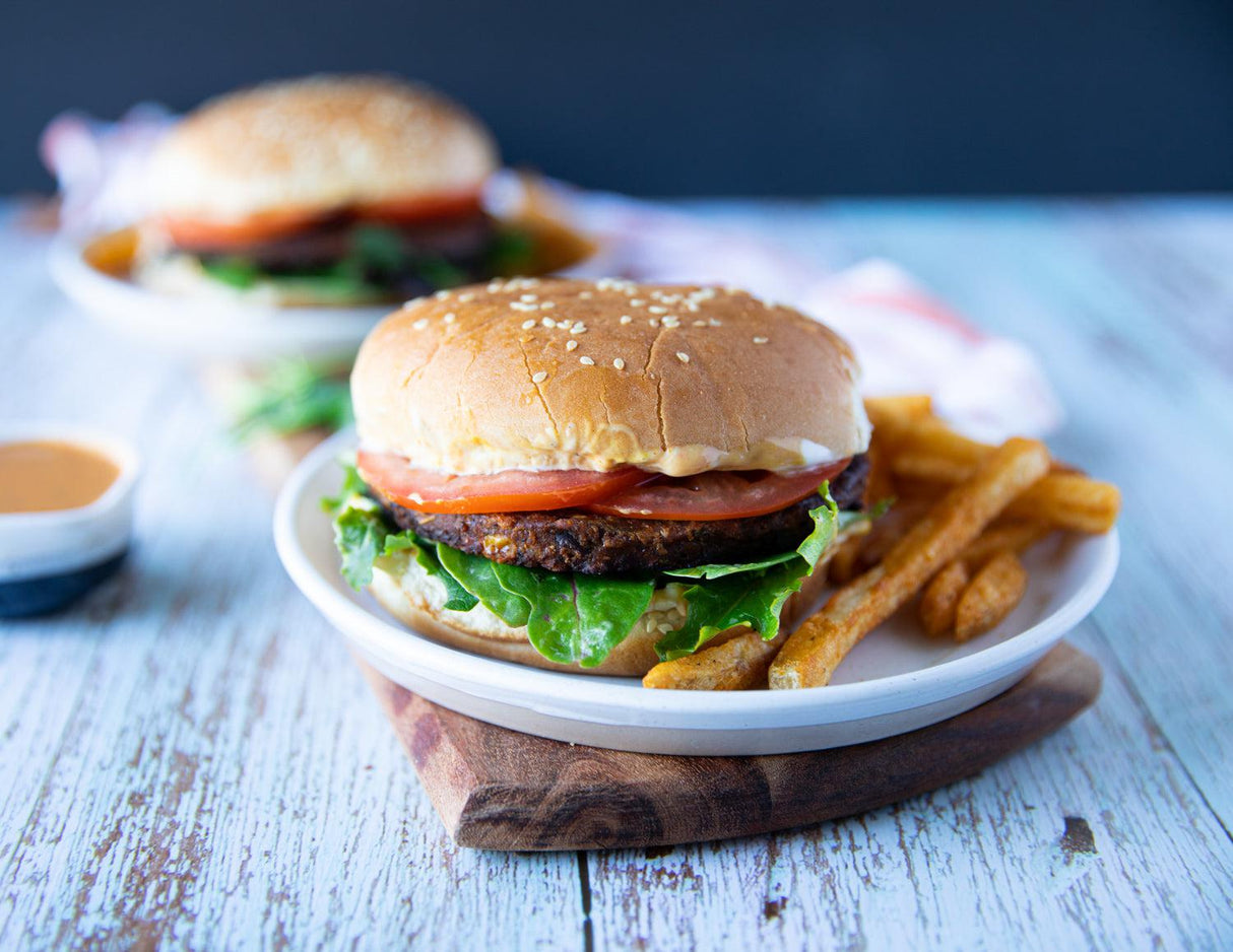 Gluten-Free Chipotle Black Bean Burgers