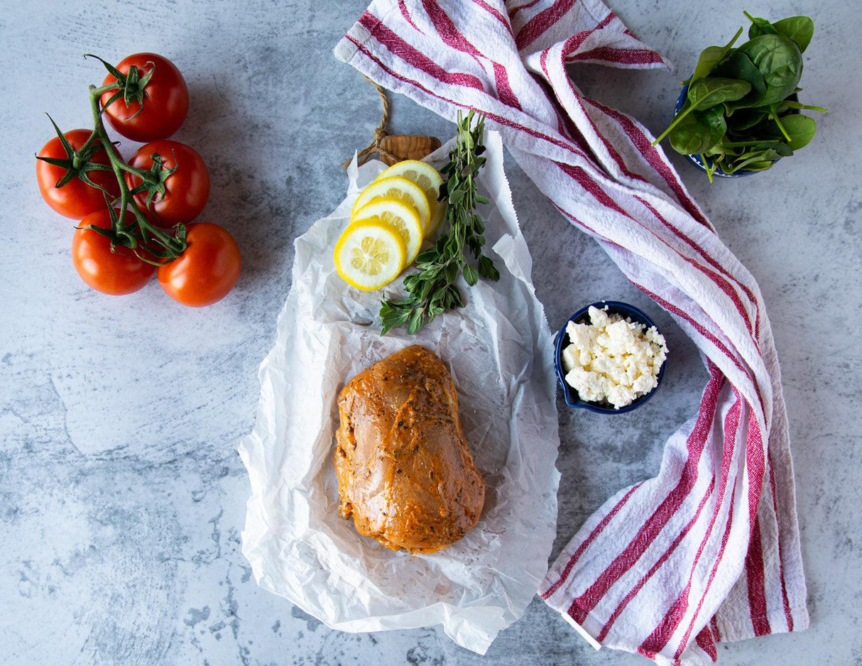 Gluten-Free Mediterranean Stuffed Chicken