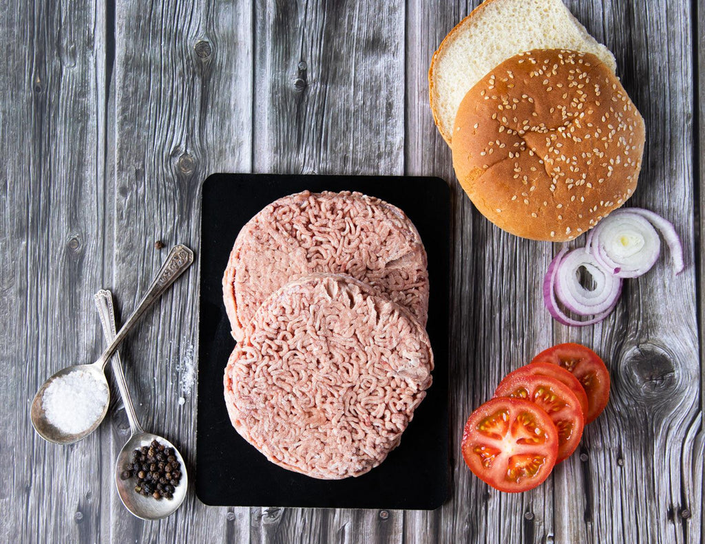 Sealand Quality Foods Raw Gluten-Free Premium Prime Rib Burgers