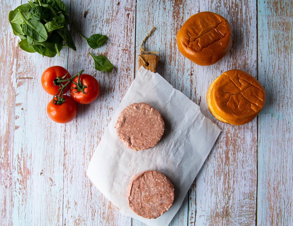 Sealand Quality Foods Uncooked Beyond Meat Burger Patties