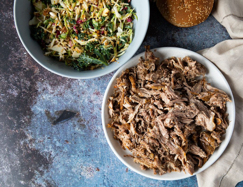 Sealand Quality Foods Gluten Free Pulled Pork with Broccoli Slaw