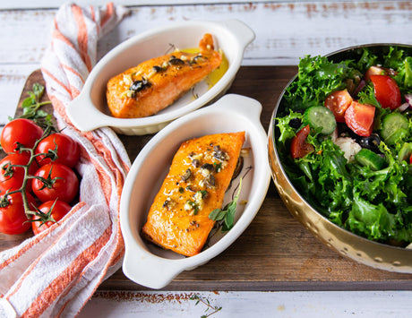 Skin On Centre Cut Norwegian Steelhead Salmon