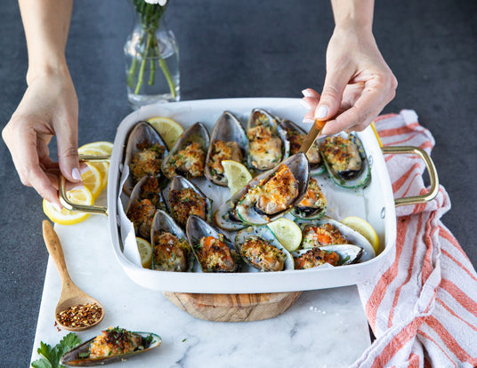 Panko Crusted Green Lipped Mussels from Sealand Quality Foods